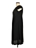 Agnes B. Solid Black Casual Dress Size Sm (1) - photo 5