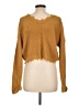 Moon & Madison 100% Acrylic Gold Pullover Sweater Size L - photo 2