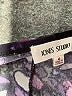Jones Studio Print Purple Cocktail Dress Size 4 - photo 7