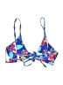 Midori Print Blue Swimsuit Top Size M - photo 2