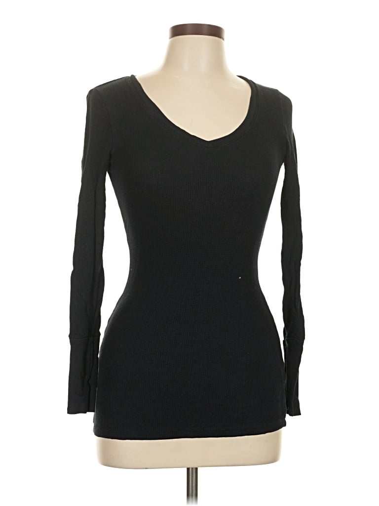 Pre-owned Bobi 3/4 Sleeve T-shirt In Black