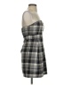 Guess Plaid Gray Casual Dress Size 5 - photo 4