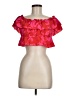 Shein 100% Polyester Red Tube Top Size 6 - photo 1