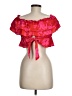 Shein 100% Polyester Red Tube Top Size 6 - photo 2