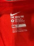 Nike 100% Polyester Red Short Sleeve T-Shirt Size M - photo 6