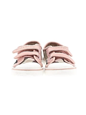 Burberry Canvas Check Print Sneakers (view 2)