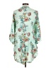 Torrid 100% Rayon Teal Kimono Size Med Plus (00) - photo 2