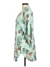 Torrid 100% Rayon Teal Kimono Size Med Plus (00) - photo 5