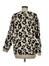 Per Una Animal Print Tan Pullover Sweater Size M - photo 2