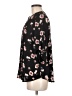 Sienna Sky 100% Polyester Floral Black 3/4 Sleeve Blouse Size M - photo 5