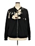 Unbranded Floral Black Track Jacket Size 2X - photo 1