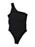 Summer Mae Solid Black One Piece Swimsuit Size XL - photo 2