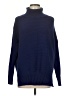 Unbranded Solid Blue Turtleneck Sweater Size M - photo 1