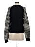 Miss Wu Houndstooth Black Pullover Sweater Size S - photo 2