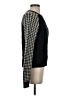 Miss Wu Houndstooth Black Pullover Sweater Size S - photo 4