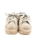 Prada Tan Ivory Suede Espadrille Platform Sneakers Size EU 39 1/2 - photo 2