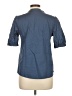 BEAUTIFUL Blue Short Sleeve Blouse Size XS - photo 2