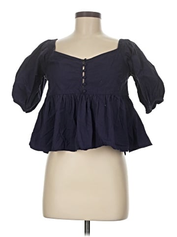Free People 3/4 Sleeve Blouse (view 1)