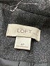 Ann Taylor LOFT Outlet Chevron-herringbone Gray Blazer Size 6 (petite) - photo 6