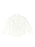 Zara Solid Ivory Long Sleeve Button-Down Shirt Size 6 - photo 1