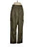 Paige 100% Polyurethane Green Cargo Pants Size 6 - photo 1