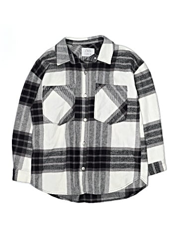Zara Kids Long Sleeve Button-Down Shirt (view 1)