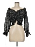 Assorted Brands Black 3/4 Sleeve Blouse Size M - photo 1