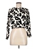 Primark Animal Print Ivory Long Sleeve Blouse Size 8 - photo 1