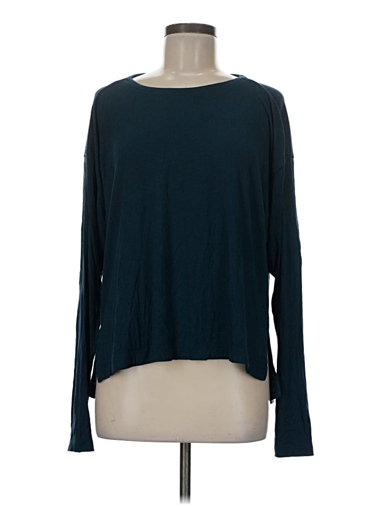 Pre-owned All In Motion Long Sleeve T-shirt In Teal