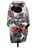 Sans Souci Floral Gray Formal Skirt Size S - photo 1