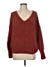 Sincerely Jules 100% Polyester Burgundy Pullover Sweater Size M - photo 1