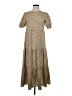 Shein Animal Print Tan Casual Dress Size 4 - photo 1