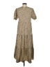 Shein Animal Print Tan Casual Dress Size 4 - photo 2