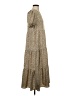 Shein Animal Print Tan Casual Dress Size 4 - photo 4