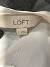 Ann Taylor LOFT 100% Polyester Ivory Long Sleeve Top Size L - photo 7