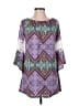 Win Win Paisley Purple Casual Dress Size Sm - Med - photo 1