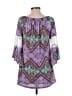 Win Win Paisley Purple Casual Dress Size Sm - Med - photo 2