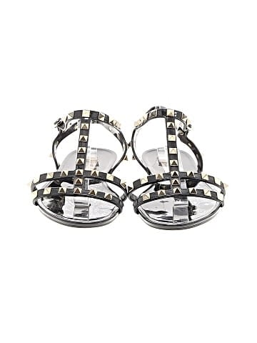 Valentino Garavani PVC jelly Rockstud Sandals (view 2)