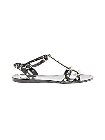 Valentino Garavani PVC jelly Rockstud Sandals (view 1)