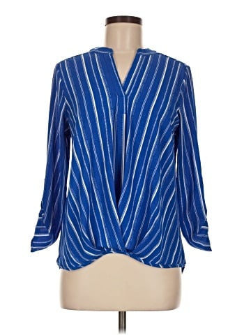 NY Collection Long Sleeve Blouse (view 1)