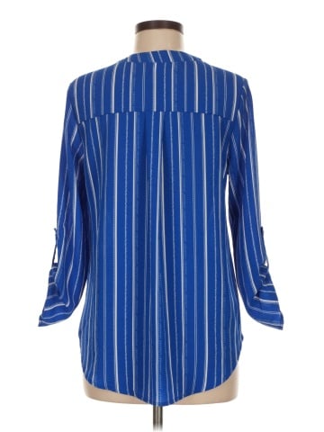 NY Collection Long Sleeve Blouse (view 2)