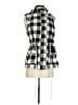 Unbranded Checkered-gingham Ivory Black Vest Size S - photo 1