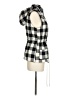 Unbranded Checkered-gingham Ivory Black Vest Size S - photo 4