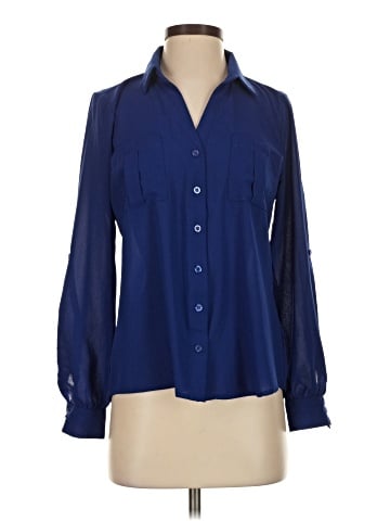 Mine Long Sleeve Blouse (view 1)