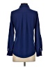 Mine Blue Long Sleeve Blouse Size S - photo 2