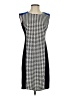 Spense Houndstooth Gray Cocktail Dress Size 4 - photo 1