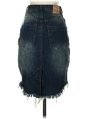 One Teaspoon Denim Skirt (view 2)