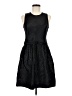Theory Metallic Black Cocktail Dress Size 6 - photo 1