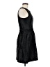 Theory Metallic Black Cocktail Dress Size 6 - photo 4