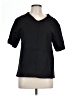 Unbranded Black Short Sleeve Blouse Size L - photo 1